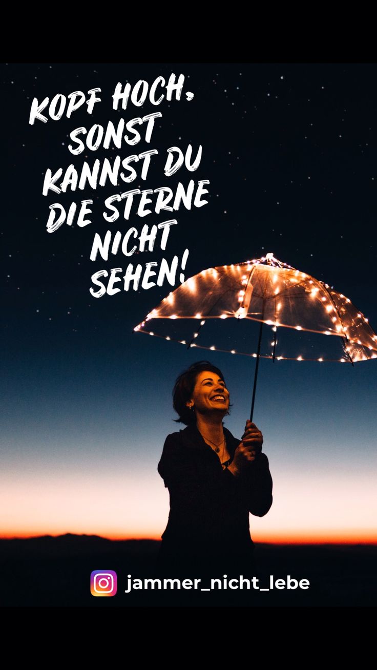 Pin auf Jammer nicht, lebe! Spruch des Tages