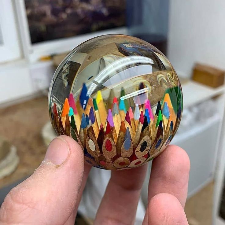 Art and Epoxy on Instagram: “Pretty stunning piece of resin art 💜💙💛