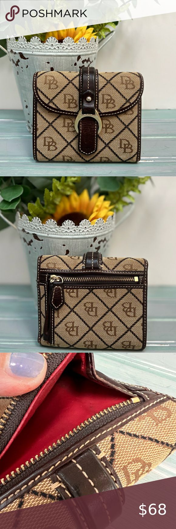 Dooney and bourke wallet vintage best sale