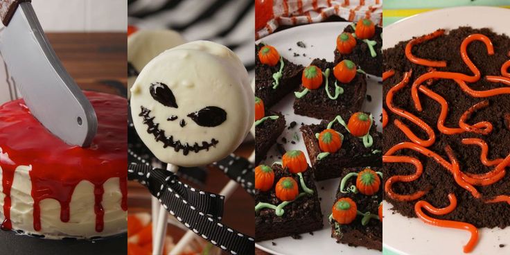 Brownie Dirt Pudding Recipe Delicious halloween desserts, Spooky halloween desse
