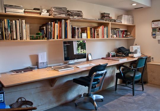 one very long desk for two | desks, apartments and apartment therapy one very long desk for two | desks, apartments and apartment therapy