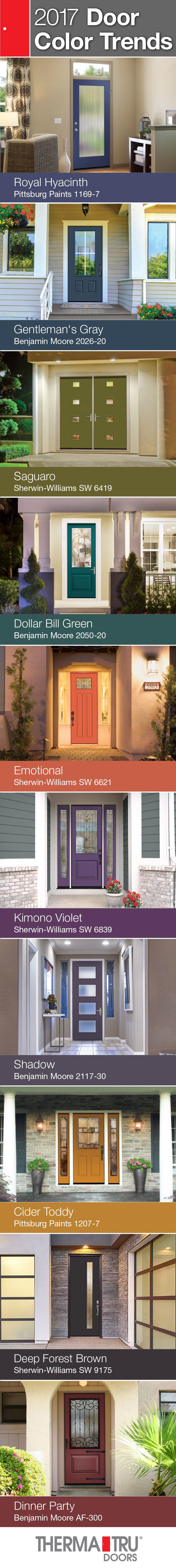 Current Paint Trends 13 best 2017 front door color trends images on pinterest | front Current Paint Trends 13 best 2017 front door color trends images on pinterest | front