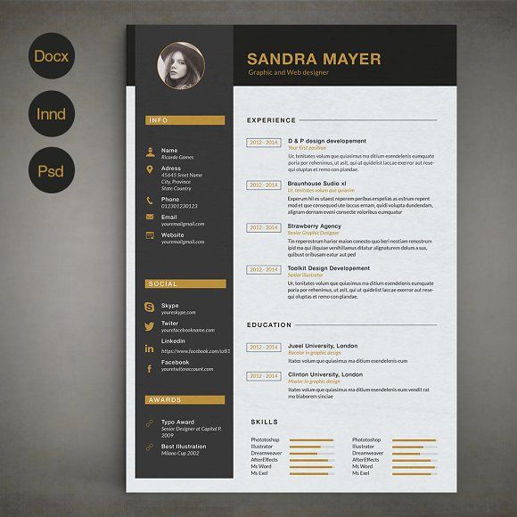 impressive resume template