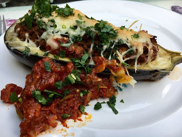 Gefüllte Auberginen auf türkische Art von Sister| Chefkoch | Rezept ...