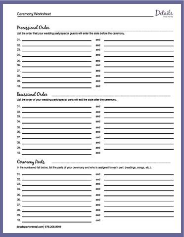 details party rental planning templates for the organized b