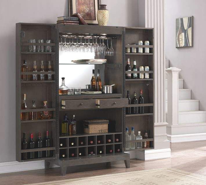 Pottery Barn Alameda Bar Cabinet Bars For Home Furniture Pottery Barn Alameda Bar Cabinet, Liquor Cabinet Furniture Pottery Barn