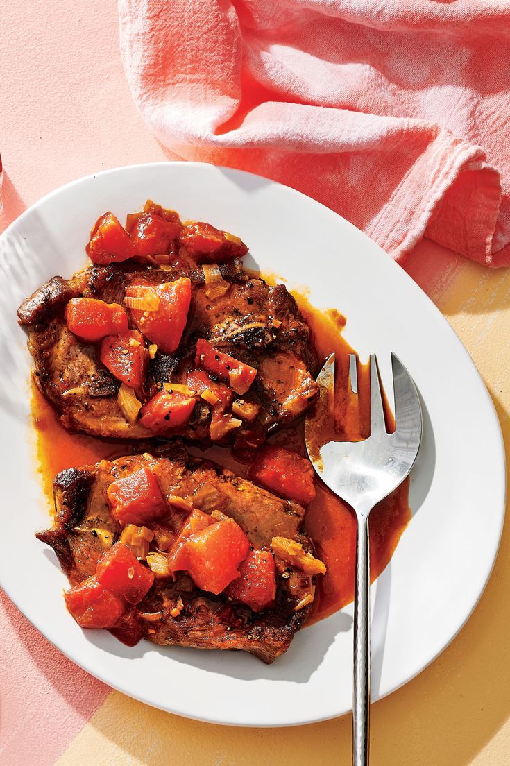WatermelonBraised Pork Shoulder Steaks Recipe Pork WatermelonBraised Pork Shoulder Steaks Recipe Pork