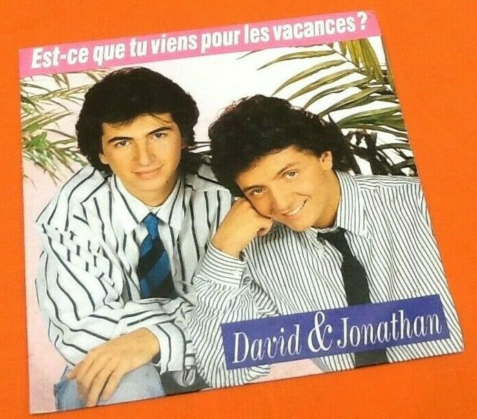Détails sur Vinyle 45 tours David et Jonathan Est-ce que tu viens pour