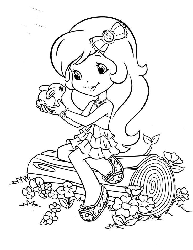 Strawberry Shortcake Coloring Page Coloring Page Shortcake Strawberry Strawberry Shortcake Coloring Pages Shopkin Coloring Pages Cartoon Coloring Pages - Emily erdbeer ausmalbilder