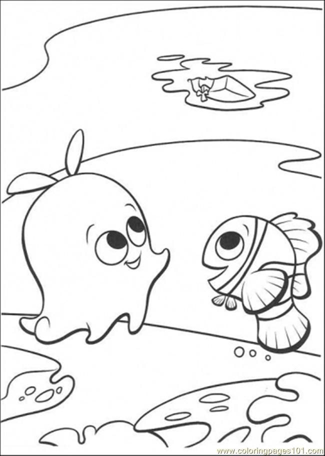 finding nemo coloring pages bing images