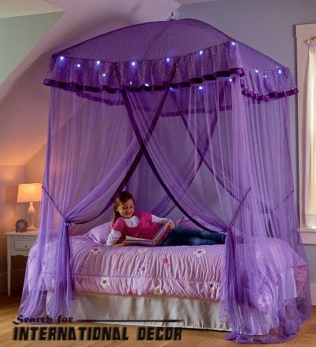 Best 20+ Girls Canopy Beds Ideas On Pinterest Canopy Beds For canopy bedroom design yellow orange brown | ... purple canopy bed for girls room - Best 20+ Girls Canopy Beds Ideas On Pinterest Canopy Beds For