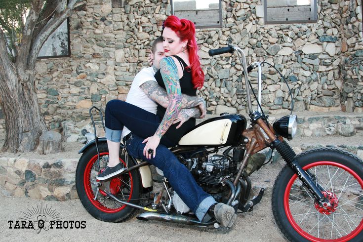 engagement retro tattoo pin up motorcycle photo shoot idea engagement retro tattoo pin up motorcycle photo shoot idea