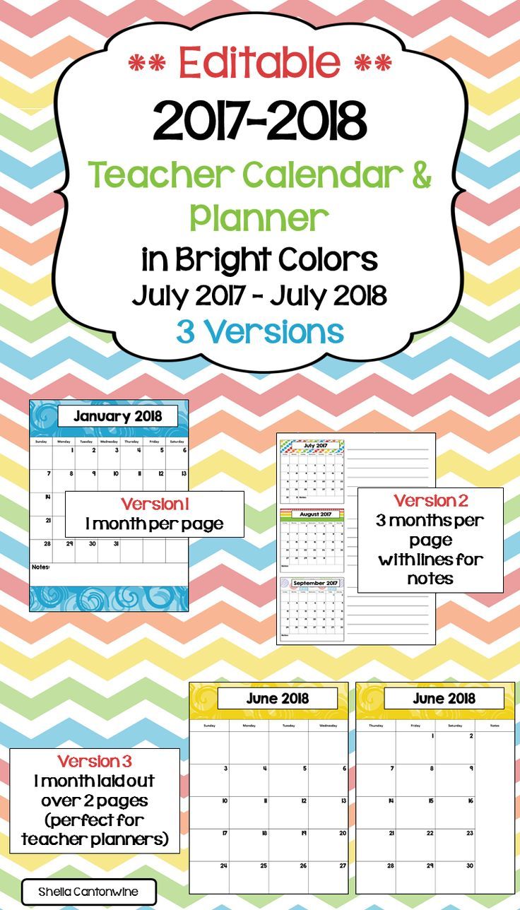 editable september 2018 calendar