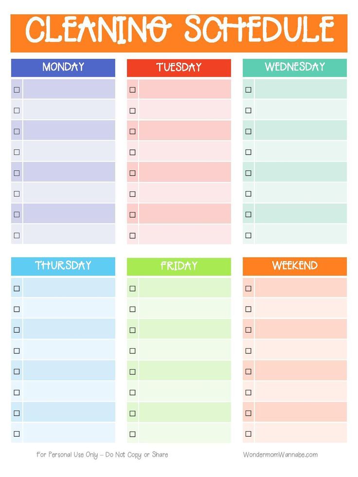 Home Cleaning Planner Cleaning schedule printable, Household cleaning Home Cleaning Planner Cleaning schedule printable, Household cleaning
