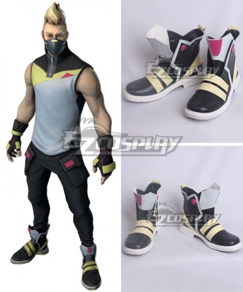 Fortnite Battle Royale Season 5 Drift Skins Black Cosplay Shoes In 2021 Cosplay Shoes Boy Halloween Costumes Diy Costumes Kids