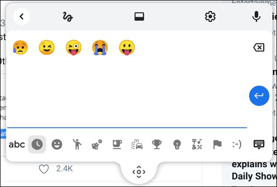 How to Type Emoji on a Chromebook