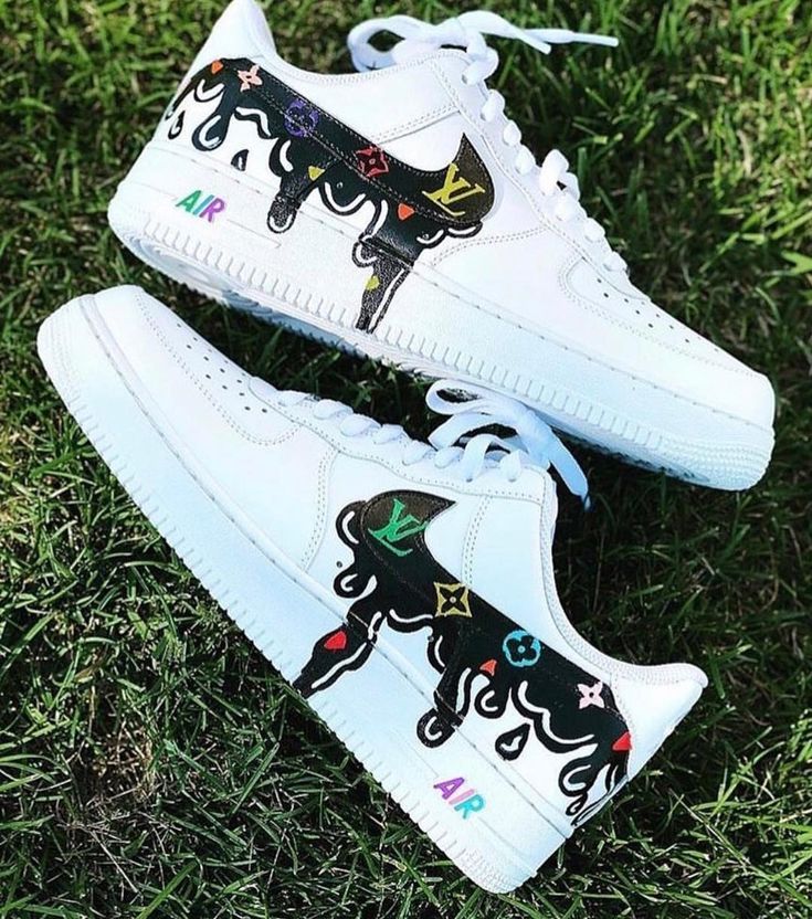 LOUIS VUITTON DRIP CUSTOM AIR FORCE 1