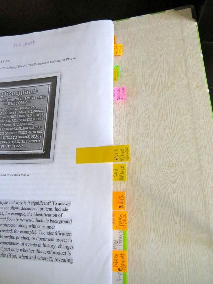 Dissertation organization