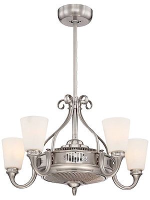 borea fan d 39 lier in satin nickel ceiling fan chandelier wayfair ceiling fans with lights and remote