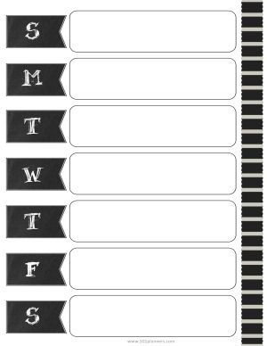 free weekly calendar maker