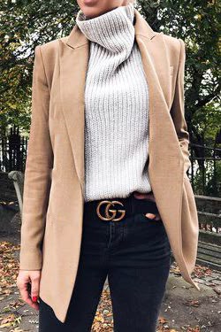 Fashion Winter Plain Woolen Loose Long Coat