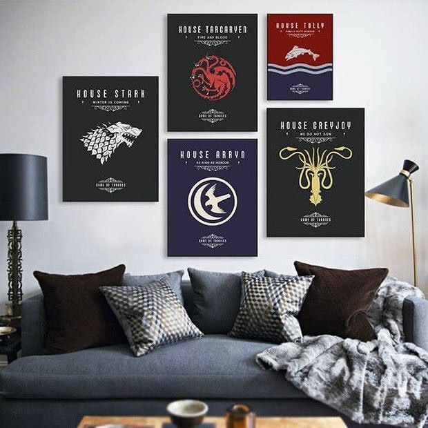 New The 10 Best Home Decor With Pictures Game Of Thrones Voltou Esses Objetos De D Game Of Thrones Decor Game Of Thrones Canvas Customized Canvas Art