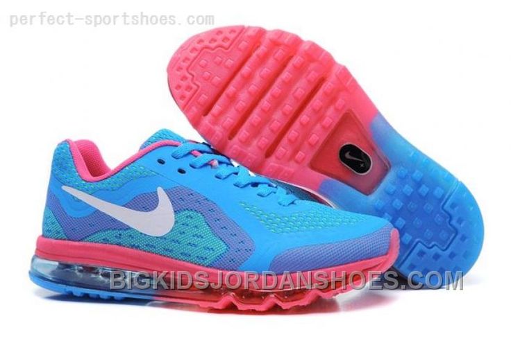 New Cheap Nike Air Max 2014 Kids Shoes For Sale Online Blue Red