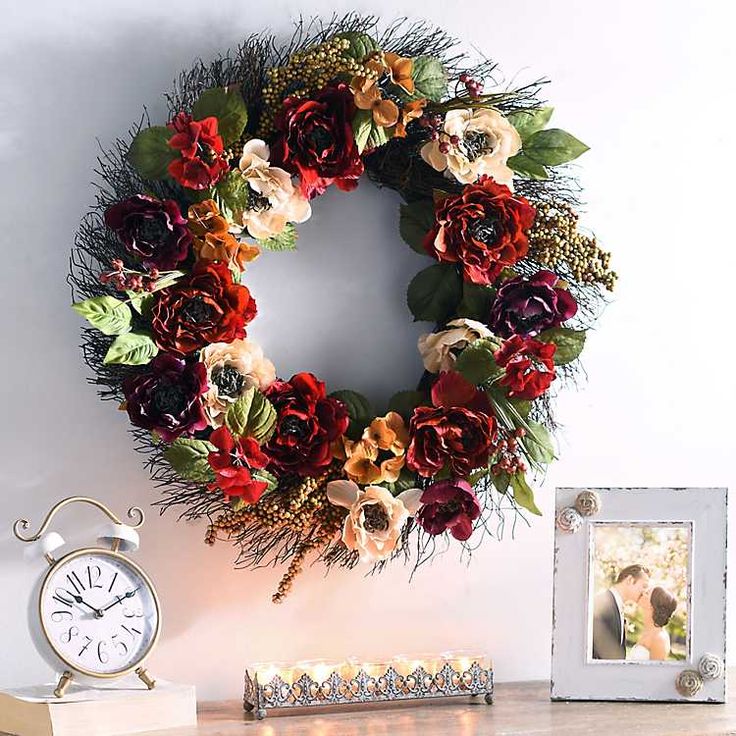 Peony Passion Wreath | Kirklands in 2020 | Floral candle centerpieces