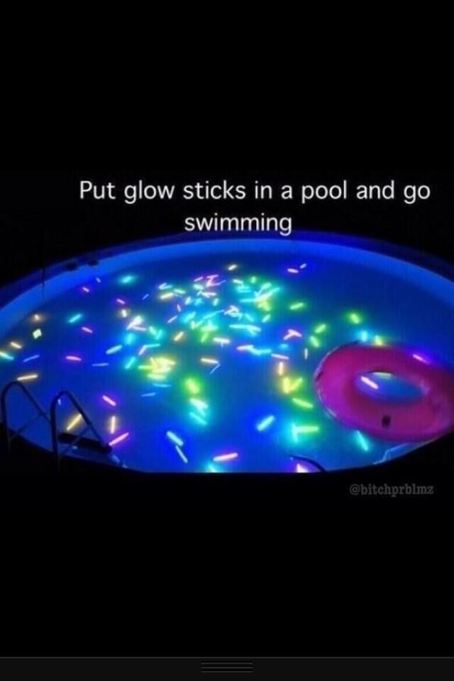 Inground Pools At Night Inground Pools At Night