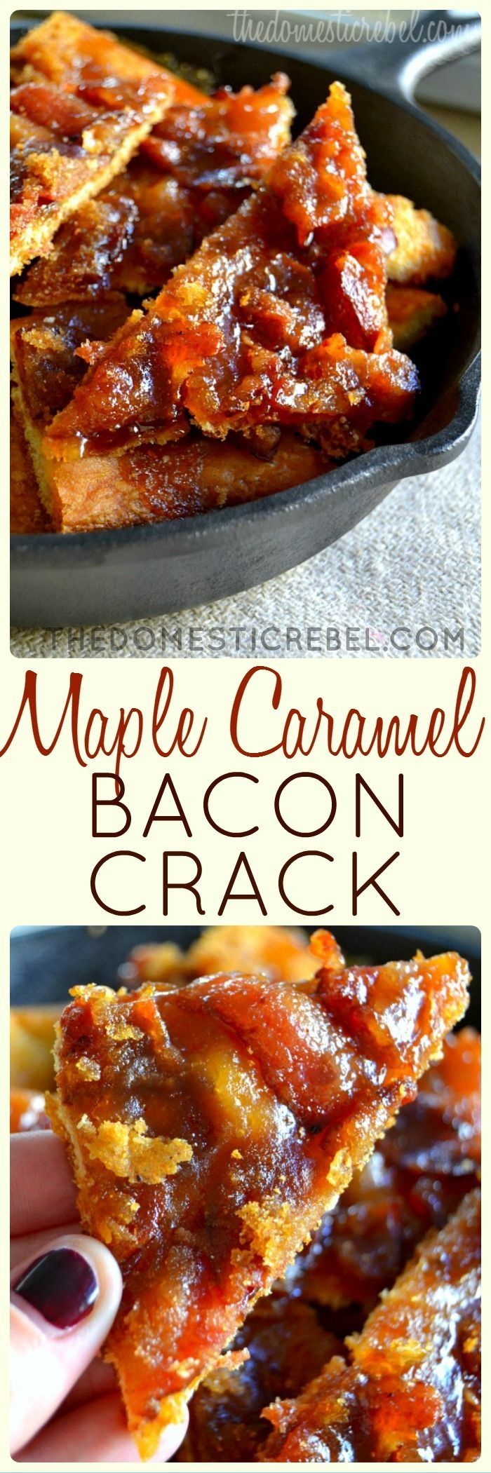 Maple Caramel Bacon Crack | Recipe | Recipes | Desserts, Bacon crack ...