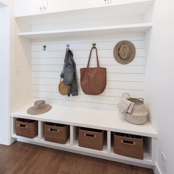 Sedona Large Grey Tote Reviews Crate Barrel Mudroom decor