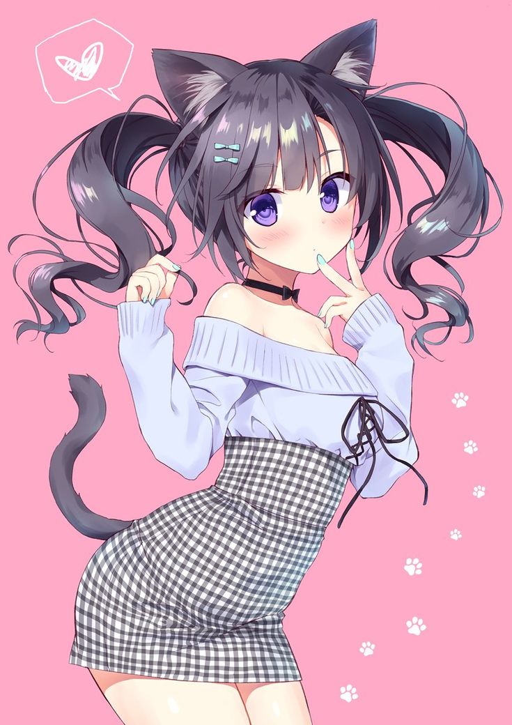 Anime cat girl tumblr