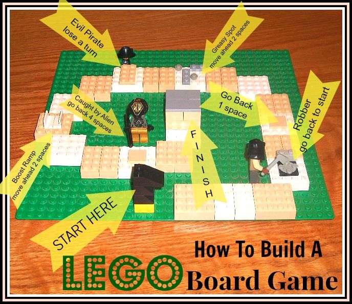 How To Make A LEGO Game Board How To Make A LEGO Game Board