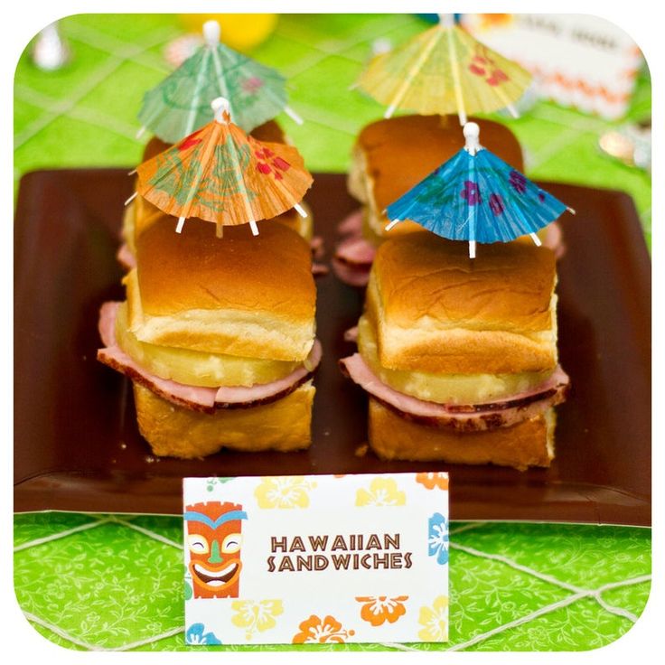 Luau Food Labels; Luau Party; Luau Birthday Party; Food Labels; Tent Cards; Luau Decor; Hawaiian ...
