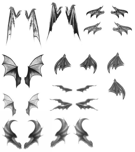 Pin by Crayon on Arts and stuffs | Wings drawing, Wings sketch ...
