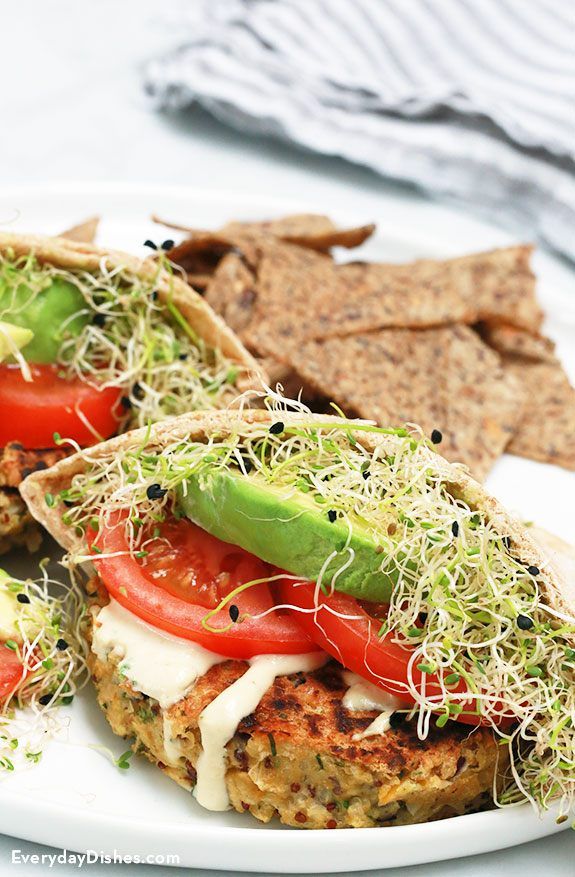 Chickpea Quinoa Burgers: A Low-Carb and High-Protein Recipe | High