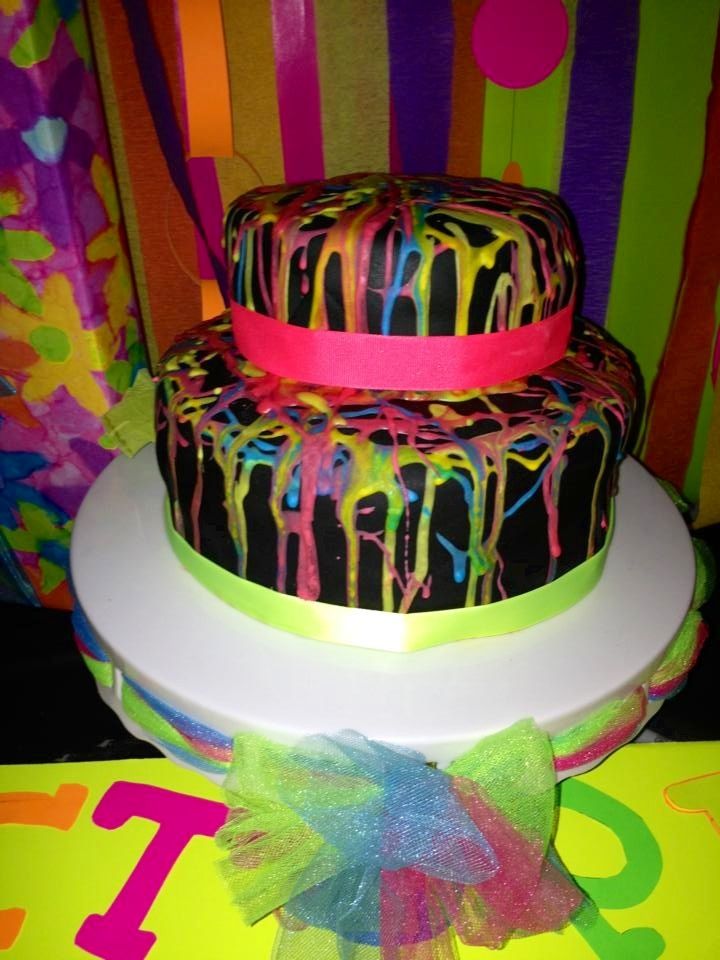 Splatter Cake Designs Splatter Cake Designs
