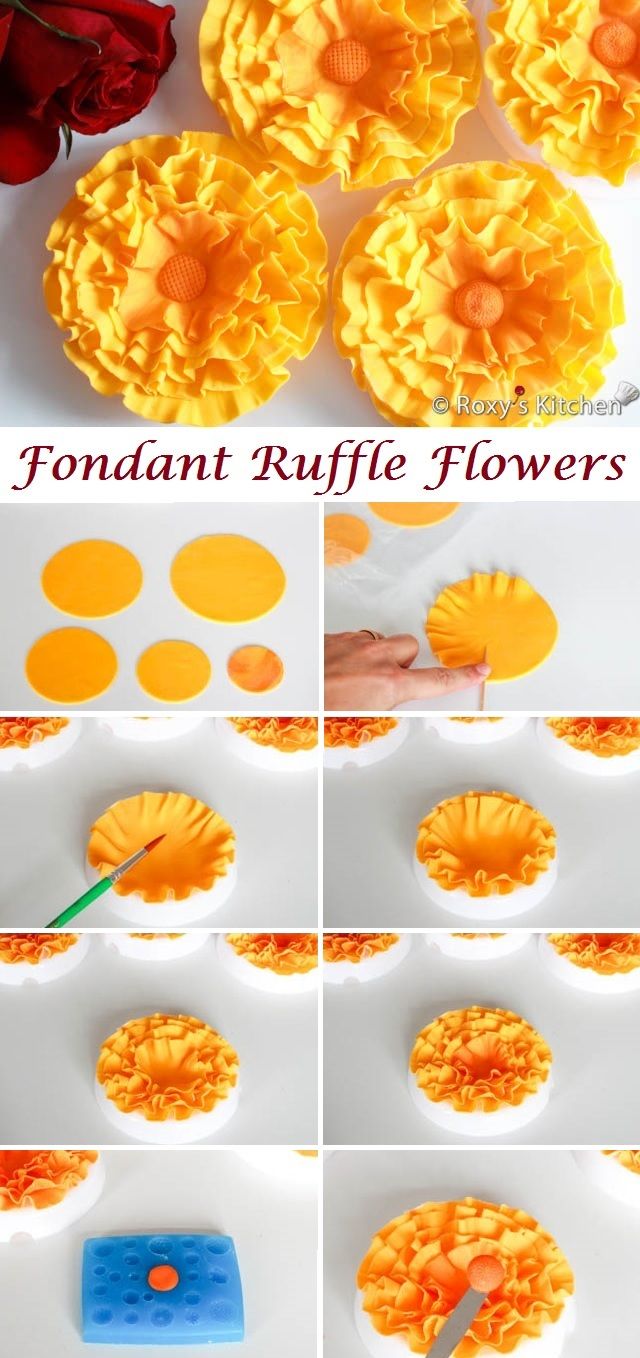 How To Make Ruffles On A Cake With Fondant How To Make Ruffles On A Cake With Fondant