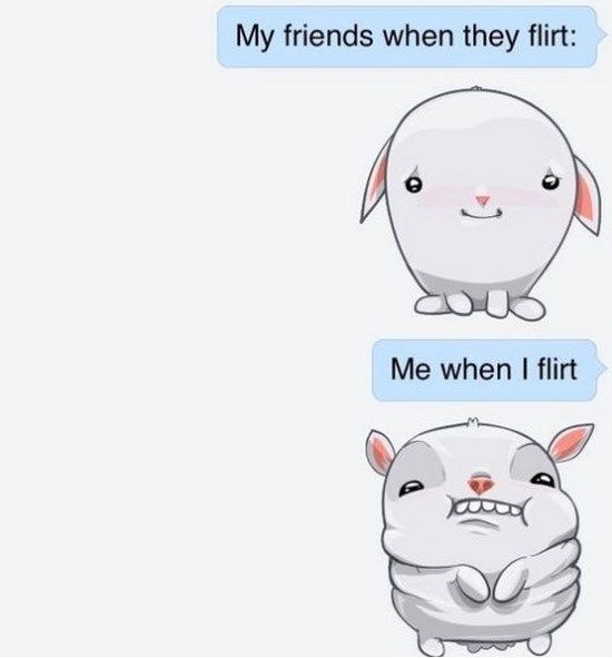 Lustige bilder flirten
