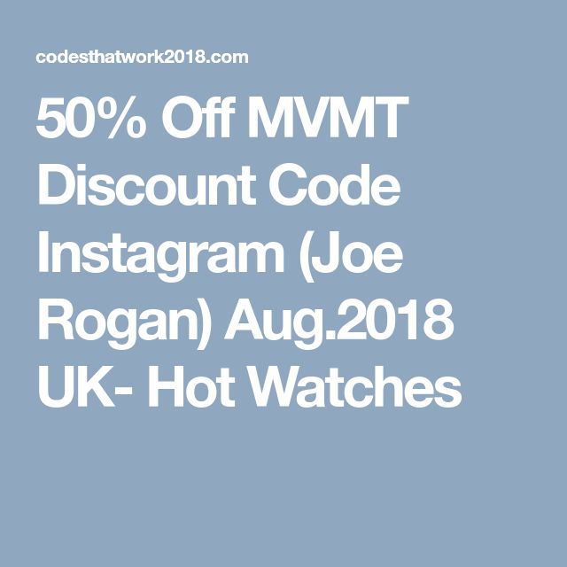 Watches w/ 50 Off MVMT Discount Code March, 2020 'Bill Burr' Mvmt Watches w/ 50 Off MVMT Discount Code March, 2020 'Bill Burr' Mvmt