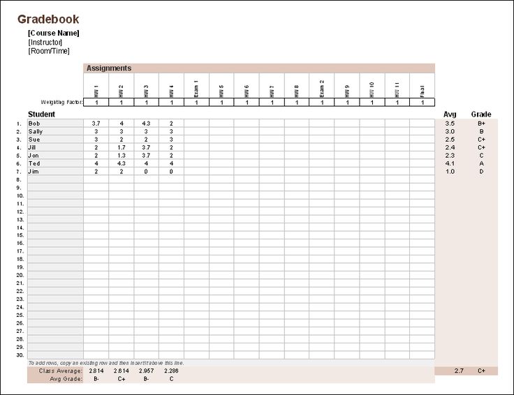 11 best grade book images on Pinterest Grade book template, Grade - Gradebook Template