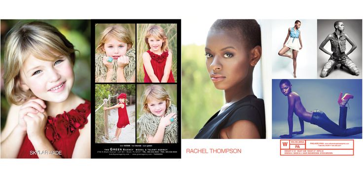 comp card size