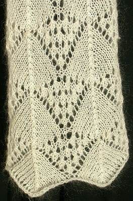 Crystal Palace Yarns - free knit pattern Lace Scarf - Madeira Cascade - knit ...