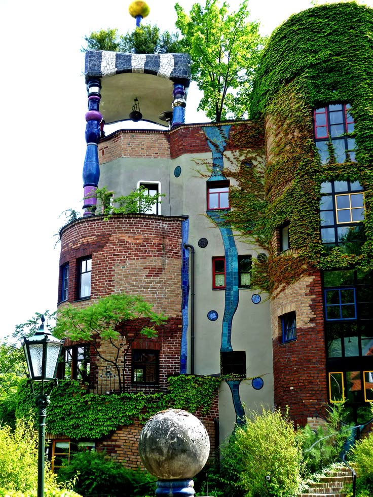 The Hundertwasserhaus ~ Designed By The Famous German Architect Hundertwasser ~ Vienna Austria