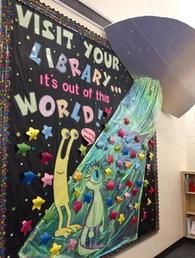 Bulletin Board Idea Visit Your Library Its Out Of This World Bulletin Board Idea Visit Your Library Its Out Of This World