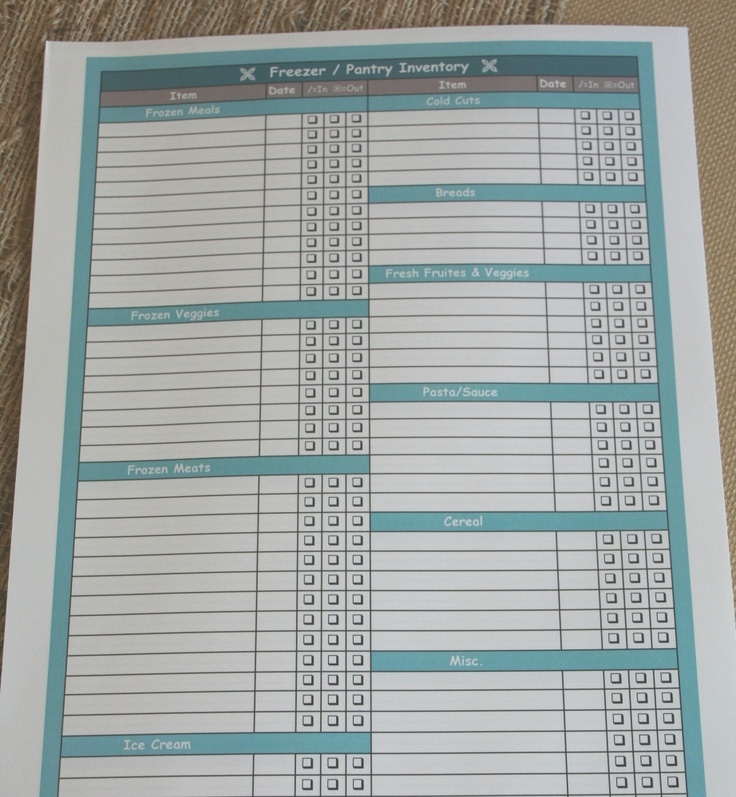 151 best HomeNotebook images on Pinterest Organizing ideas - inventory spreadsheet 151 best HomeNotebook images on Pinterest Organizing ideas - inventory spreadsheet