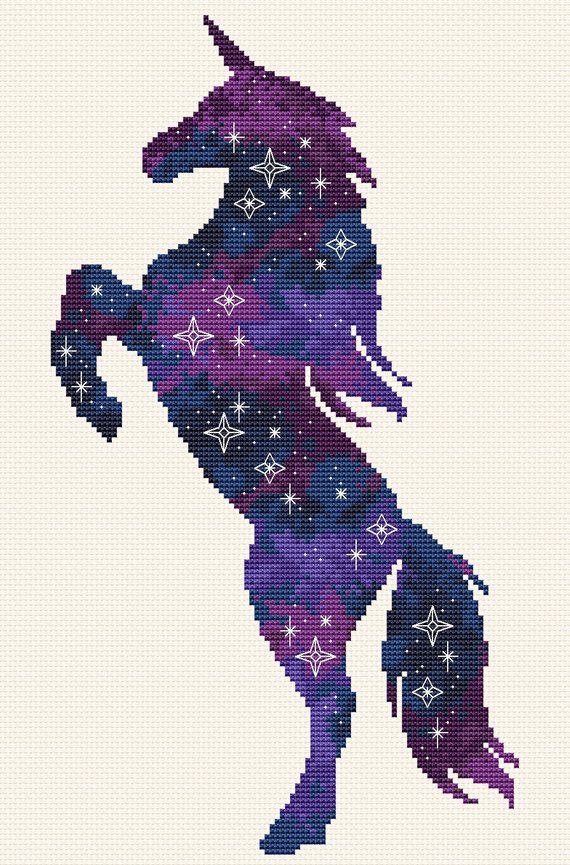 Last of the Unicorns Cross Stitch Chart//Pattern//Design//XStitch