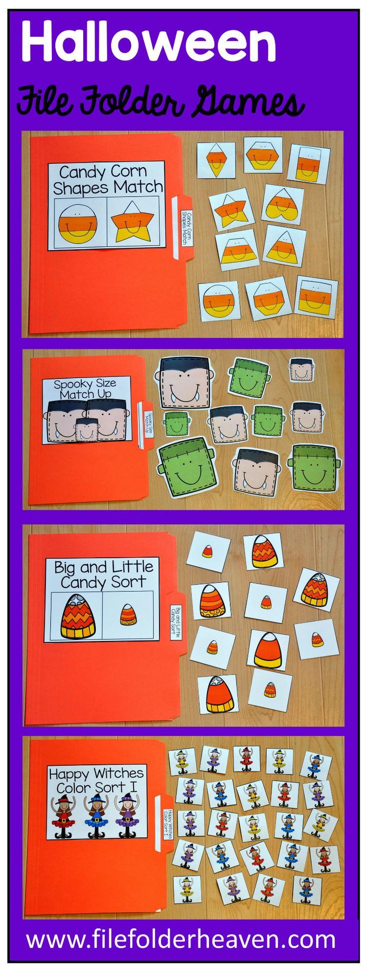 this halloween file folder games mini bundle focuses on basic matching and sorting skills - Halloween File Folder Games this halloween file folder games mini bundle focuses on basic matching and sorting skills - Halloween File Folder Games