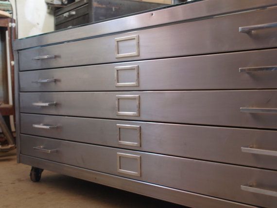 SALE - Refurbished Industrial Flat File Coffee Table / Upcycled SALE - Refurbished Industrial Flat File Coffee Table / Upcycled Vintage Flat File Cabinet by Cabinet @Luvocracy | | Home | Pinterest | Flat files, Cabinet ... - SALE - Refurbished Industrial Flat File Coffee Table / Upcycled