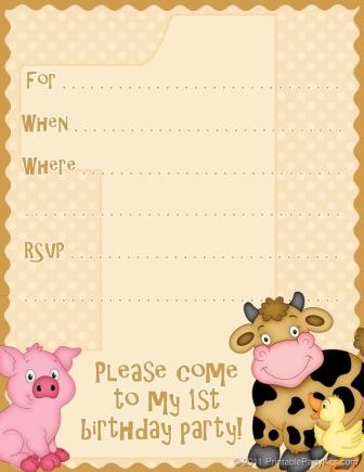 170 best Free Printable Birthday Party Invitations images on